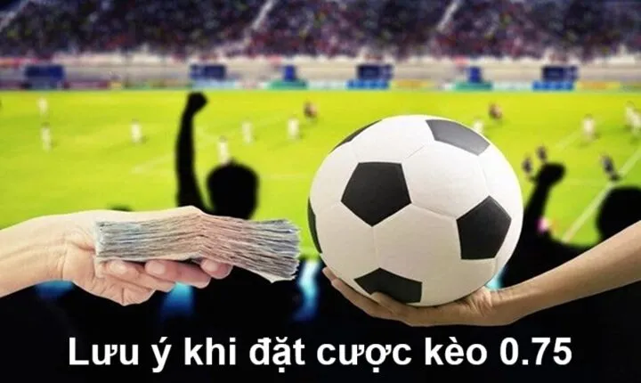 Lưu ý khi đầu tư thu lãi từ kèo 0.75