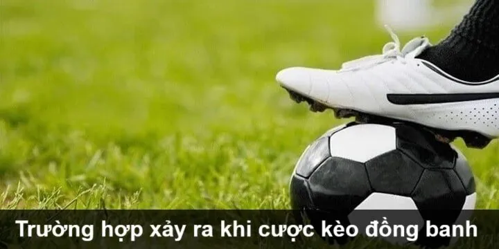Trường hợp xảy ra khi cược đồng banh